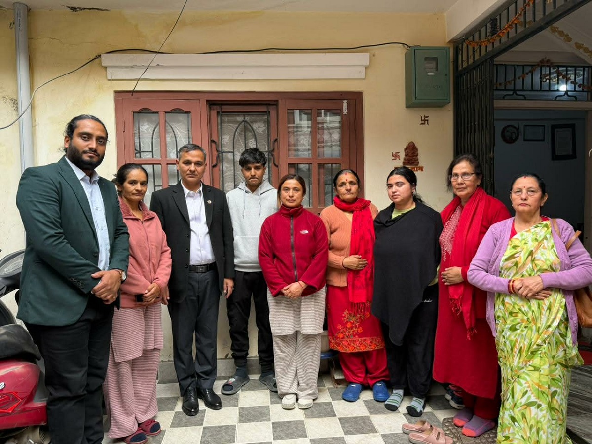 गृहमन्त्री अर्यालद्वारा भक्तपुरको बाल सुधारगृहको निरीक्षण