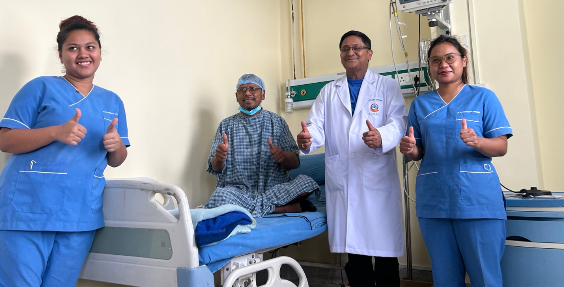 दुर्लभ सफलता : नेपालमै एकै व्यक्तिमा तेस्रोपटक मिर्गौला प्रत्यारोपण