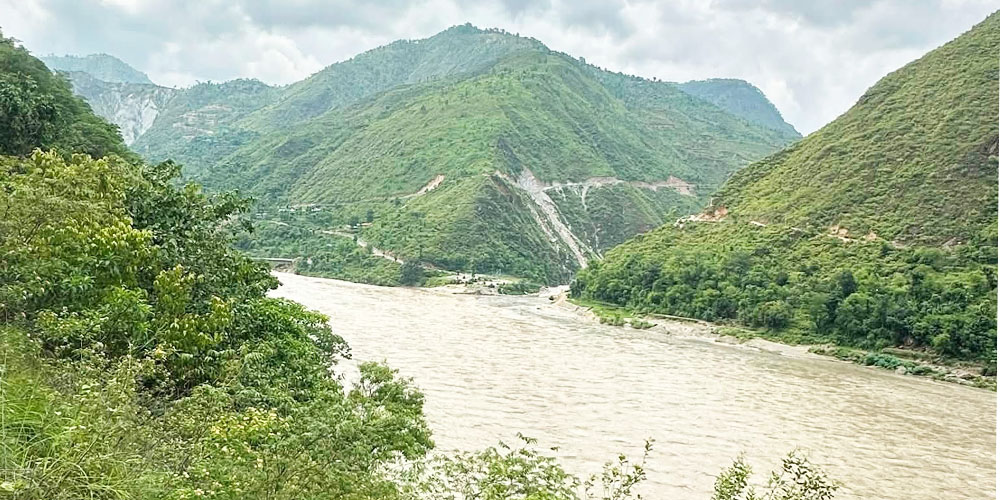 खुर्कोटस्थित सुनकोशीमा पानीको बहाब उच्च, उच्च सतर्कता अपनाउन आग्रह
