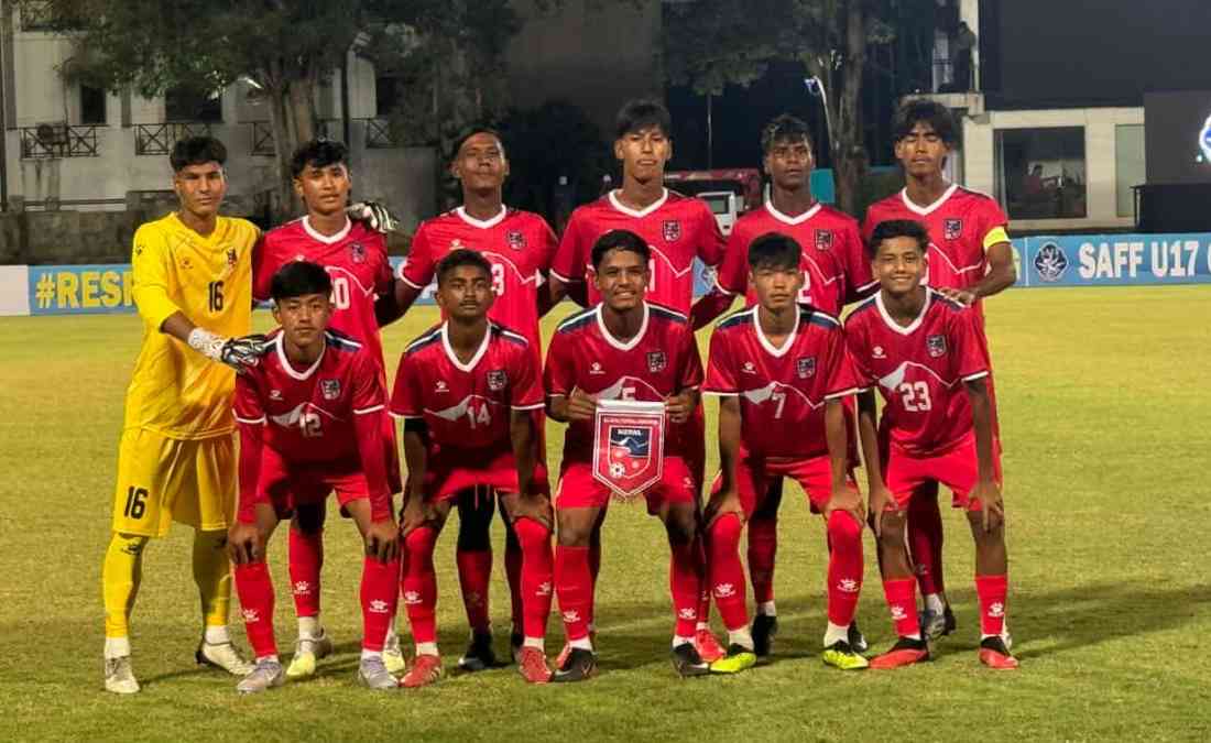साफ यू–१७ च्याम्पियनसिप : सेमिफाइनलमा भारतसँग भिड्दै नेपाल
