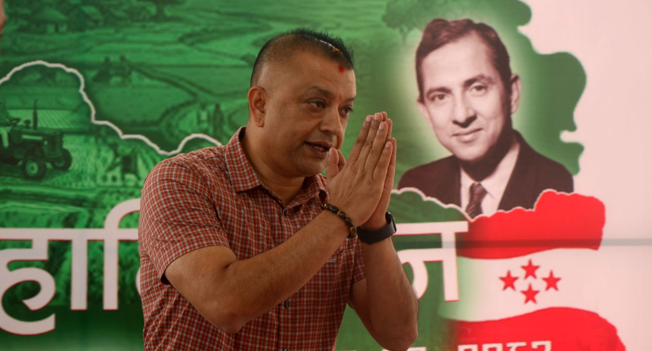 कांग्रेस सभापति गगन थापाको राजनीतिक प्रतिवेदन पेश, यस्ता छन् २९ प्रस्तावहरू