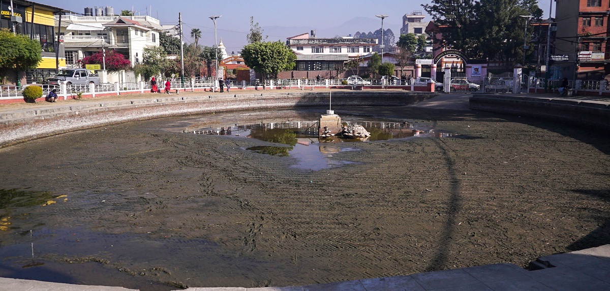 पाँच करोड २० लाखको लागतमा गहनापोखरी पुनःनिर्माण सुरु