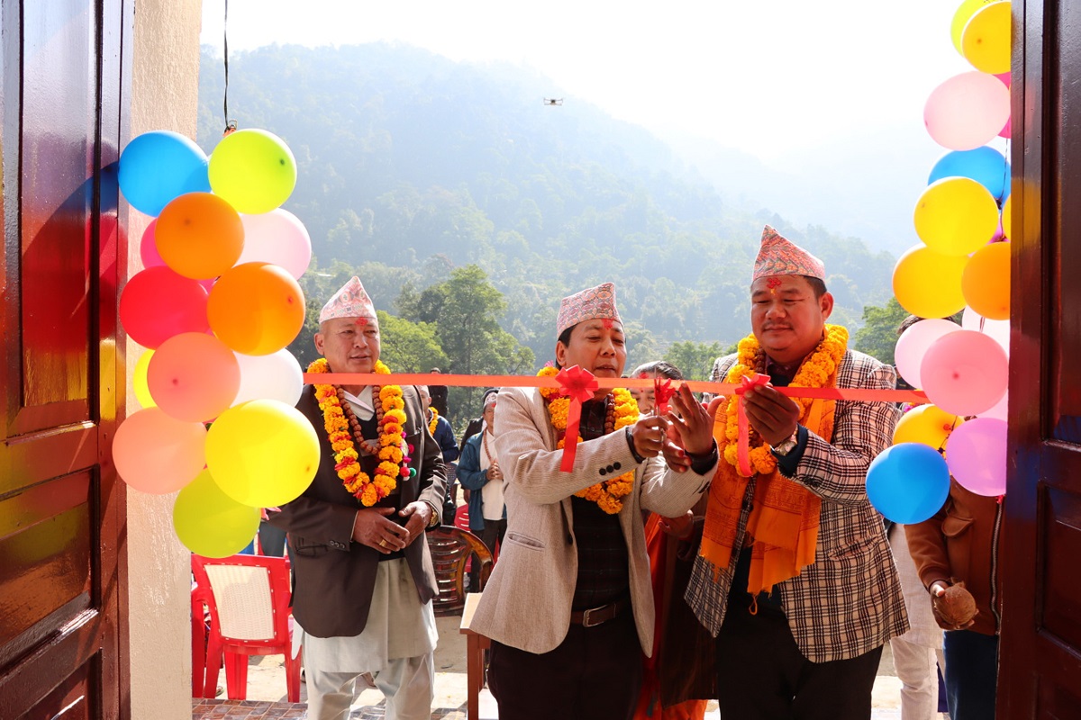 सभापोखरी गाउँपालिकामा पाँच शय्याको अस्पताल सञ्चालनमा