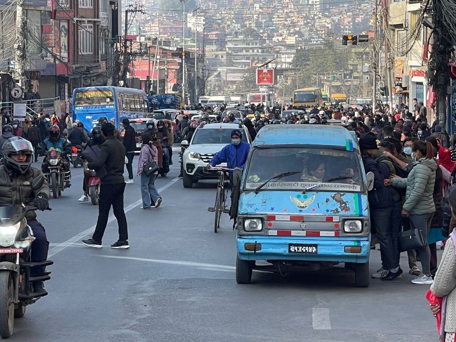 विद्यार्थी दीक्षित हुँदा काठमाडौँ दिनभर अस्तव्यस्त