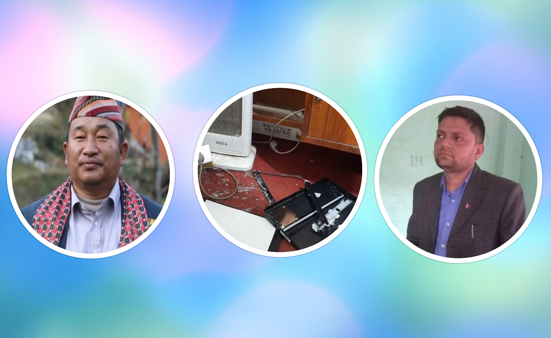 किन तोडफोड गरे गाउँपालिका अध्यक्षले सीडीओ कार्यालय ? यस्तो छ प्रवक्ताको जवाफ