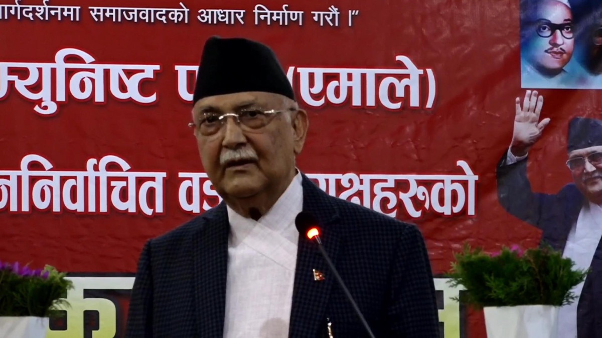 वडाध्यक्षहरुसँग ओलीले भनेः कम्बोडियामा मेरो ३२ अर्ब छ भनेर हल्ला फिँजाउने प्रचण्ड, माधव र झलनाथ हुन्