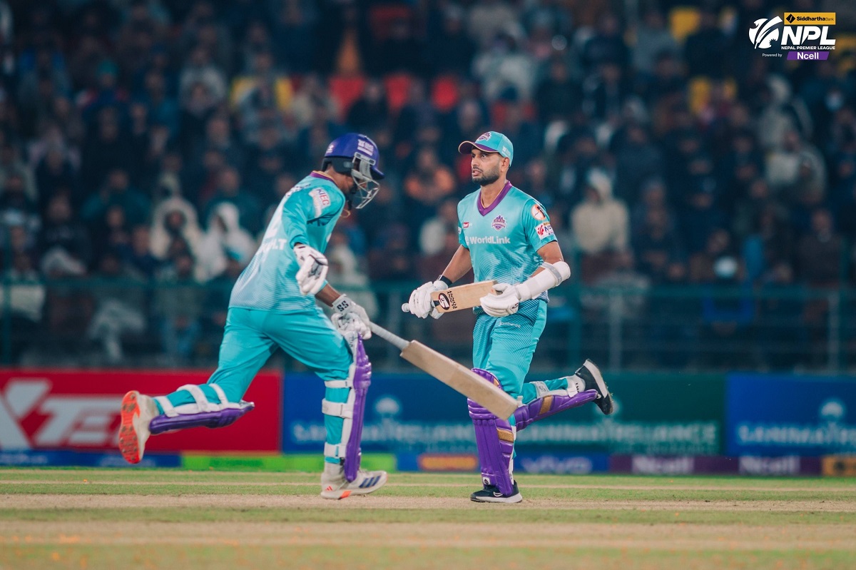एनपीएलः उद्घाटन खेलमा काठमाडौं पाँच विकेटले विजयी 