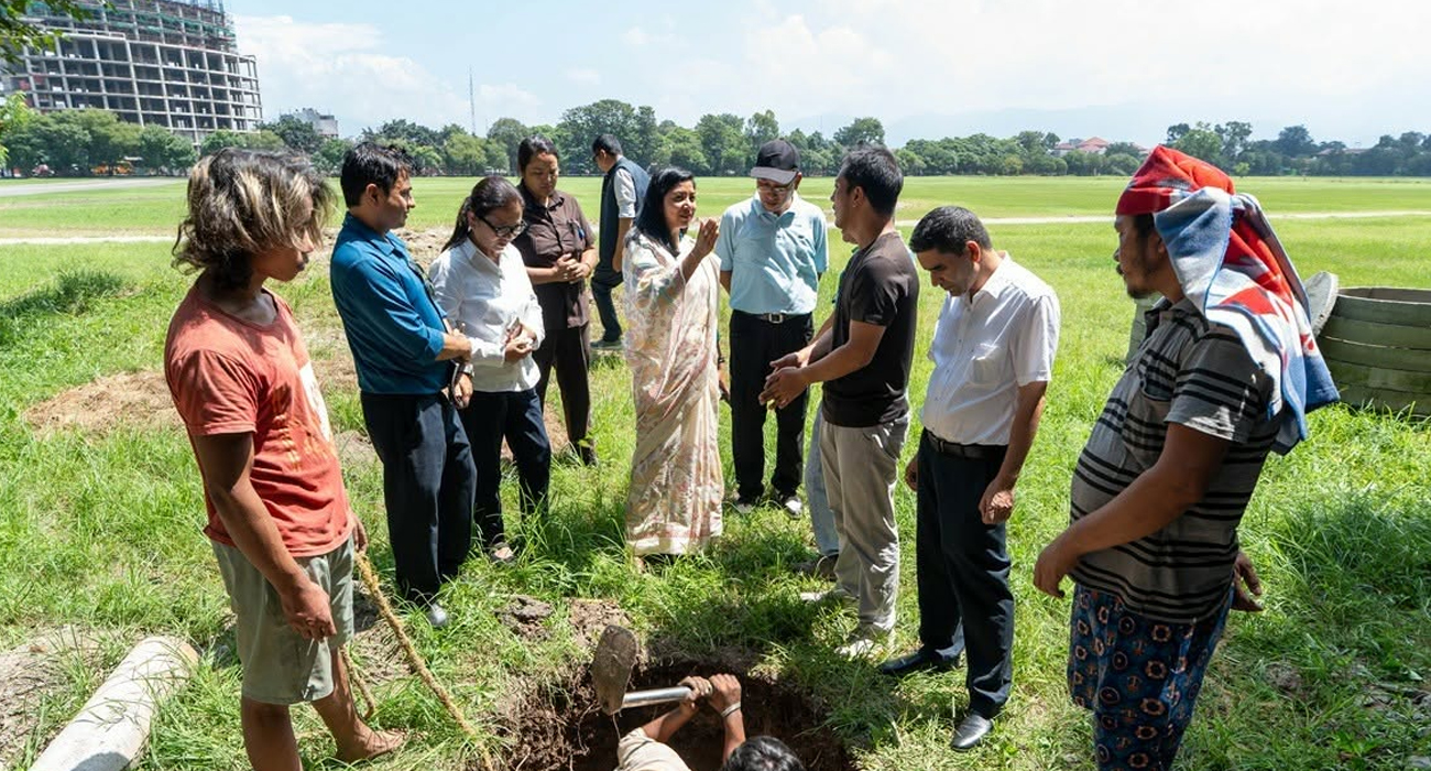 सुन्धारामा फेरि प्राकृतिक पानी बगाउने महानगरको तयारी
