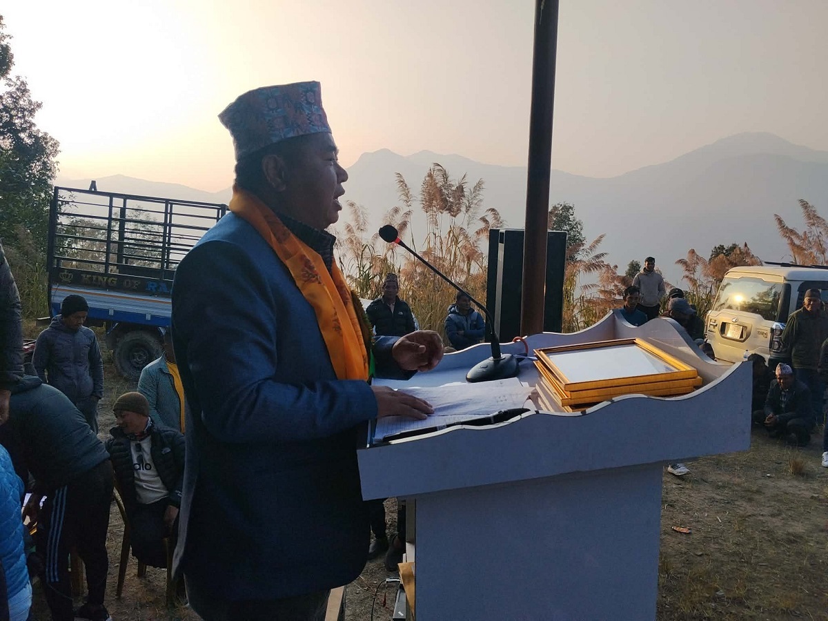 खेलकुदले जीवनलाई गतिशील, निरोगी र अनुशासित बनाउँछ:  मेयर तामाङ 