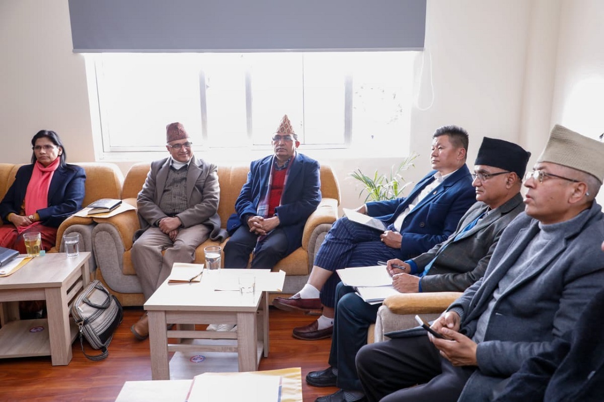 एमाले सचिवालय बैठकः निर्वाचन घोषणापत्र मस्यौदा कमिटी गठन