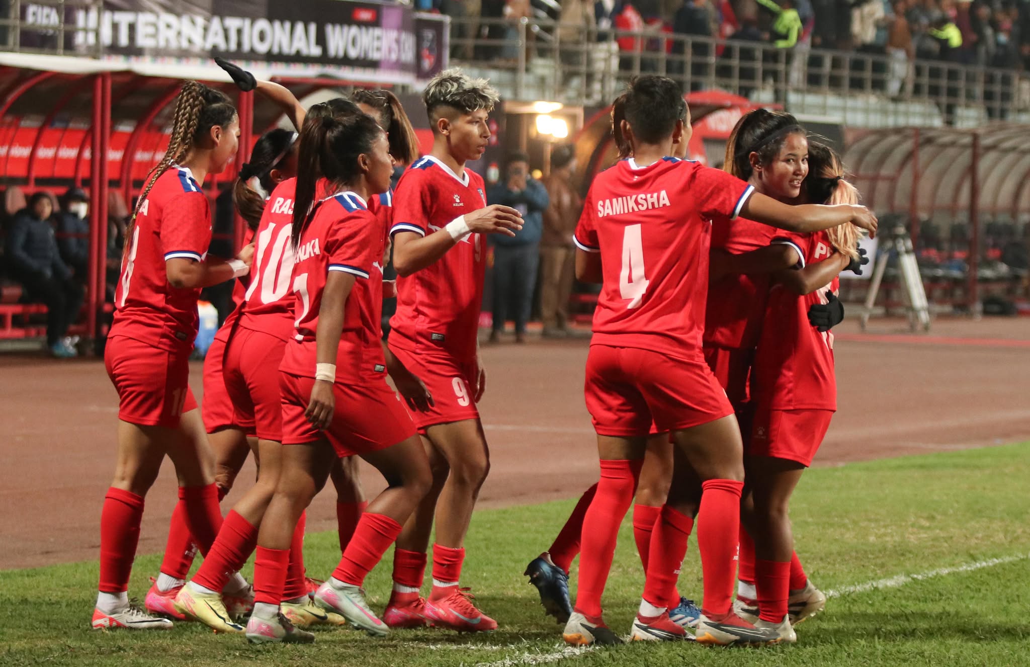 इन्डोनेसियामा त्रिदेशीय मैत्रीपूर्ण फुटबल खेल्ने प्रारम्भिक राष्ट्रिय महिला टोली घोषणा